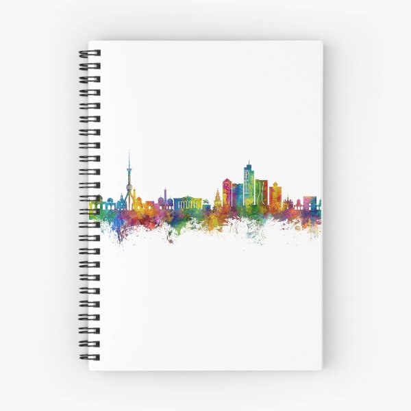 Item preview, Tashkent Uzbekistan Skyline designed and sold by ArtPrints.