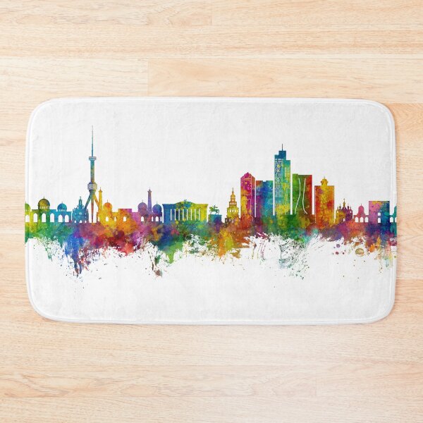 Item preview, Tashkent Uzbekistan Skyline designed and sold by ArtPrints.