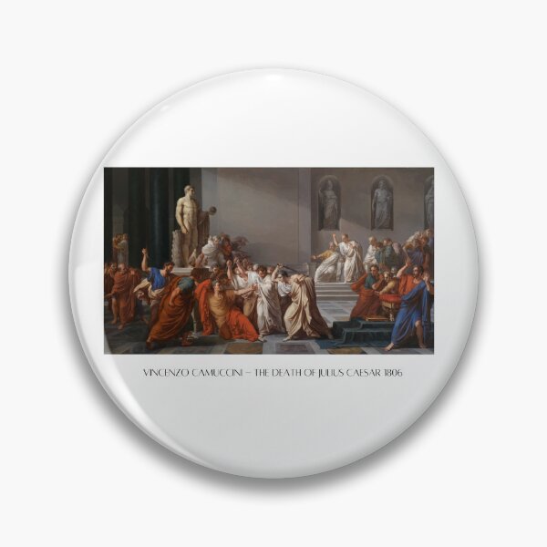 Item preview, The Death of Julius Caesar by Vincenzo Camuccini 1806 designed and sold by HunterandBelle.