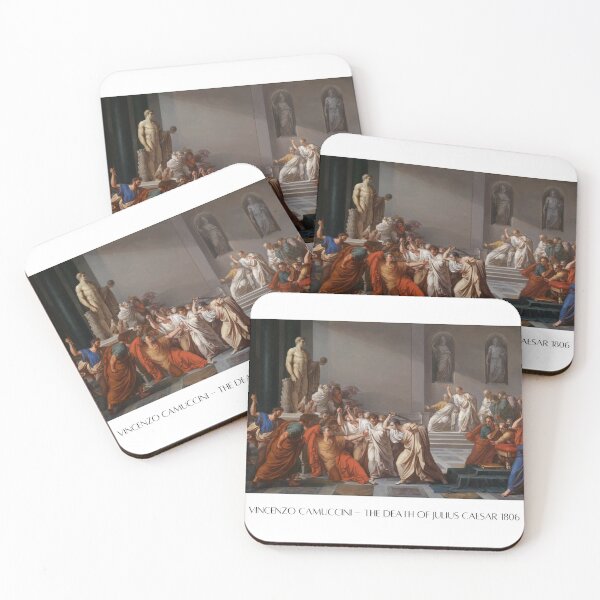 Item preview, The Death of Julius Caesar by Vincenzo Camuccini 1806 designed and sold by HunterandBelle.