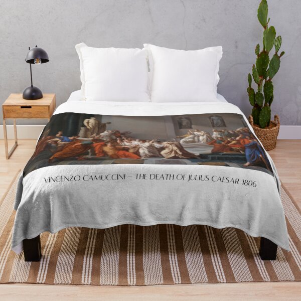 Item preview, The Death of Julius Caesar by Vincenzo Camuccini 1806 designed and sold by HunterandBelle.