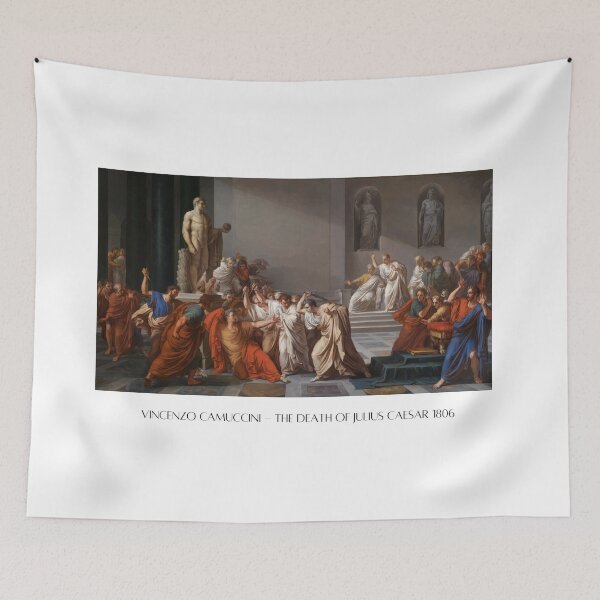 Item preview, The Death of Julius Caesar by Vincenzo Camuccini 1806 designed and sold by HunterandBelle.