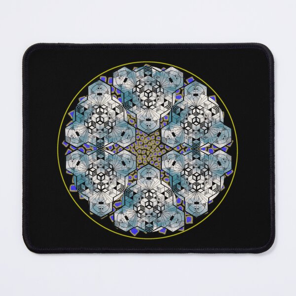 Item preview, Cloudy Cube Mandala Star & CircleVisions (Y&P) designed and sold by createVisions.
