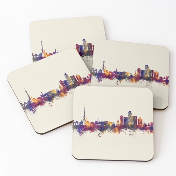 Item preview, Tashkent Uzbekistan Skyline designed and sold by ArtPrints.