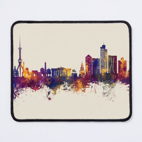 Item preview, Tashkent Uzbekistan Skyline designed and sold by ArtPrints.