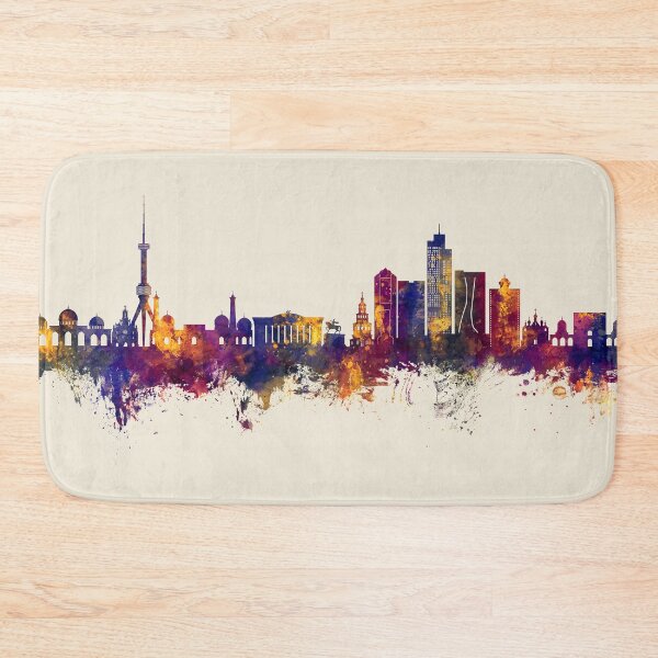 Item preview, Tashkent Uzbekistan Skyline designed and sold by ArtPrints.