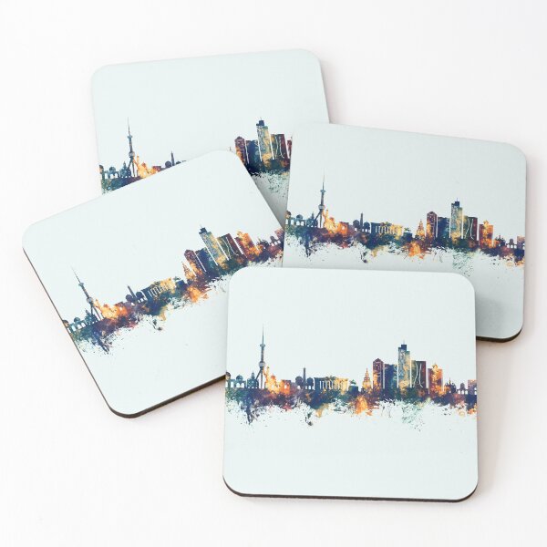 Item preview, Tashkent Uzbekistan Skyline designed and sold by ArtPrints.
