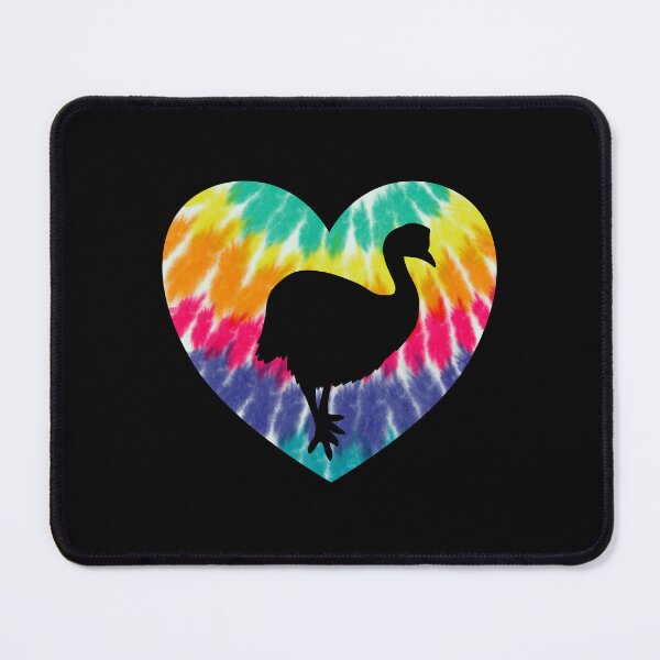 Item preview, Cassowary Heart With Tie dye Print For Bird Lover designed and sold by JokeGysen.