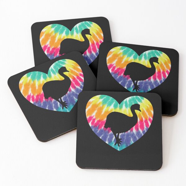 Item preview, Cassowary Heart With Tie dye Print For Bird Lover designed and sold by JokeGysen.