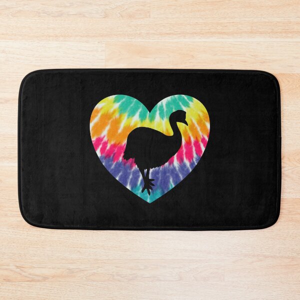 Item preview, Cassowary Heart With Tie dye Print For Bird Lover designed and sold by JokeGysen.