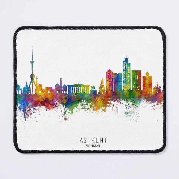 Item preview, Tashkent Uzbekistan Skyline designed and sold by ArtPrints.