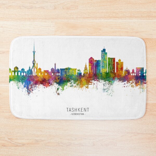 Item preview, Tashkent Uzbekistan Skyline designed and sold by ArtPrints.