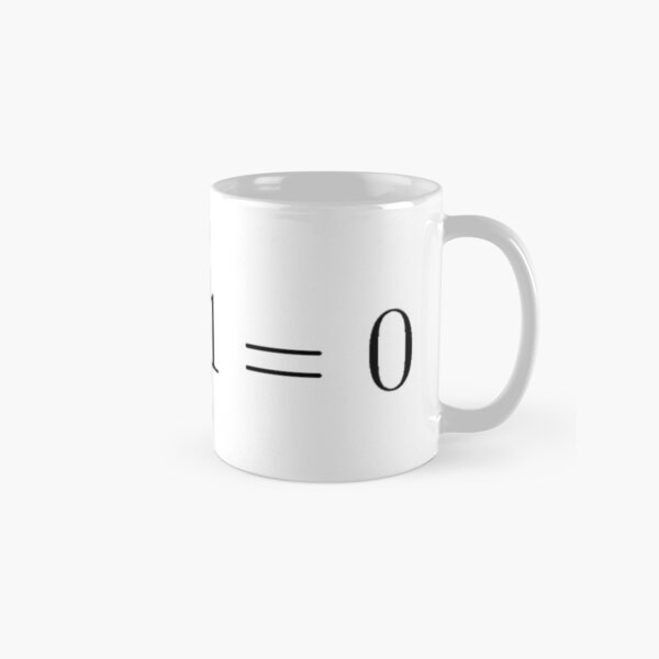 The Beautiful Equation: Euler's Identity Classic Mug