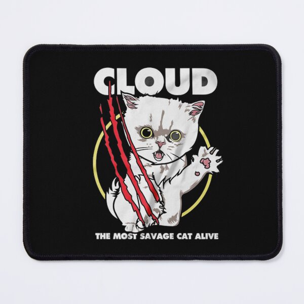 Item preview, Cloud the most Savage Cat Alive   designed and sold by Hollandais2.