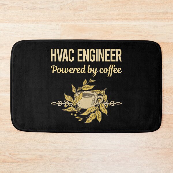 Item preview, Powered By Coffee Hvac Engineer designed and sold by toniabrendaom.