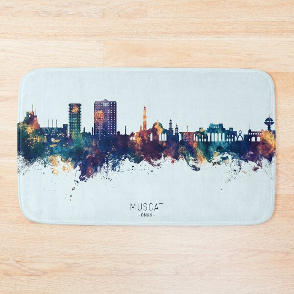 Item preview, Muscat Oman Skyline designed and sold by ArtPrints.