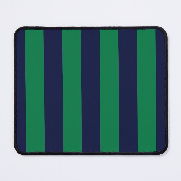 Item preview, Leeds Retro 1994 - 96 Green and Navy Striped Away designed and sold by Sporting Colour.