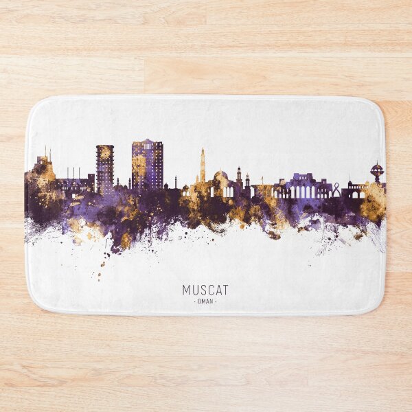 Item preview, Muscat Oman Skyline designed and sold by ArtPrints.