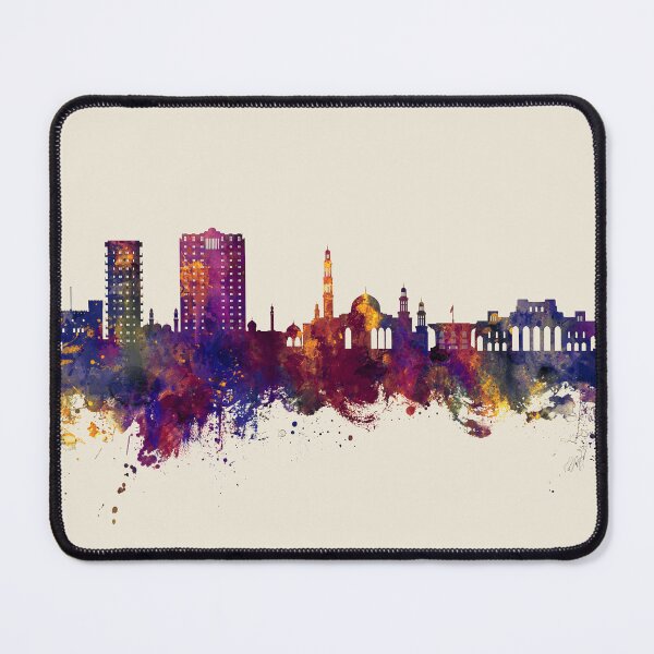 Item preview, Muscat Oman Skyline designed and sold by ArtPrints.
