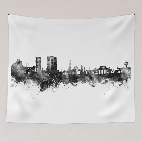 Item preview, Muscat Oman Skyline designed and sold by ArtPrints.