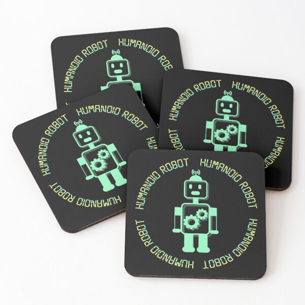 Item preview, humanoid robot,fluorescent color designed and sold by zzzozzo.