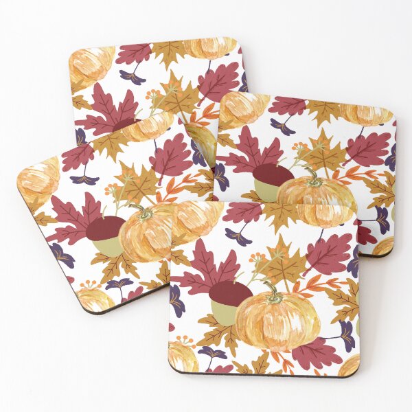 Item preview, Fall Pumpkin Patch on White designed and sold by GraphicsClub.