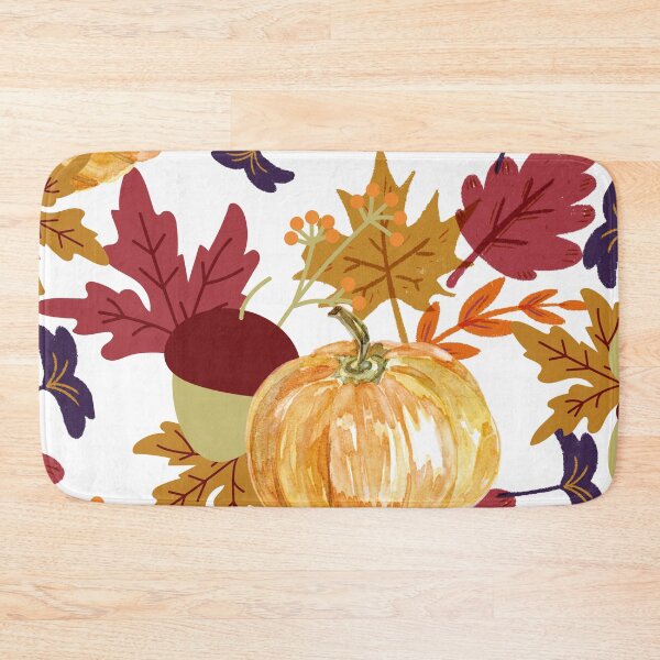 Item preview, Fall Pumpkin Patch on White designed and sold by GraphicsClub.
