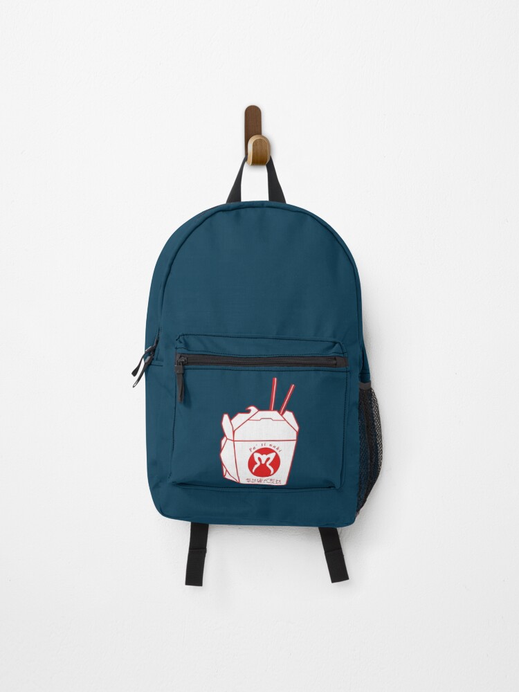 Thumbnail 1 of 3, Backpack, Chicken Teriyaki designed and sold by Riemaner.