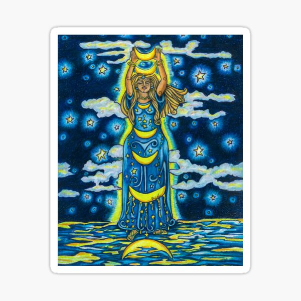 Reflection from Joy and Sorrow Oracle Sticker