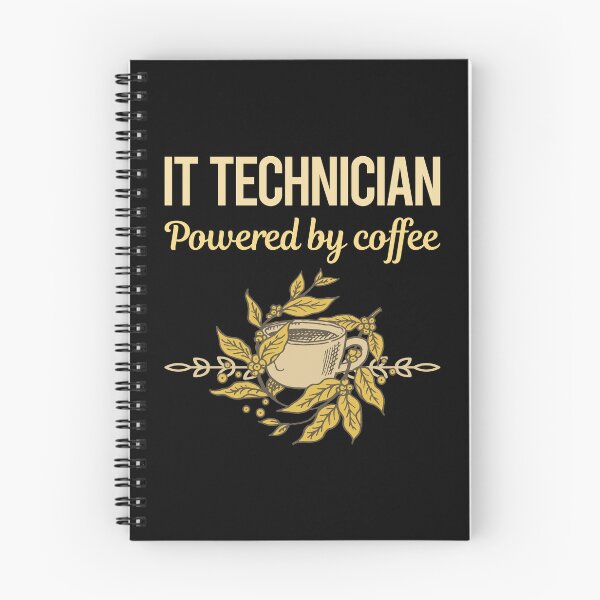 Item preview, Powered By Coffee It Technician designed and sold by toniabrendaom.