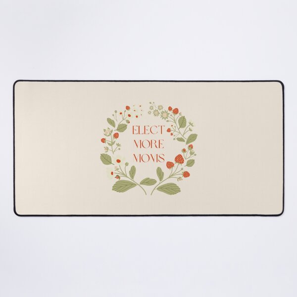 Item preview, Elect More Moms Strawberry Wreath designed and sold by toadsforall.