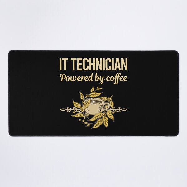 Item preview, Powered By Coffee It Technician designed and sold by toniabrendaom.