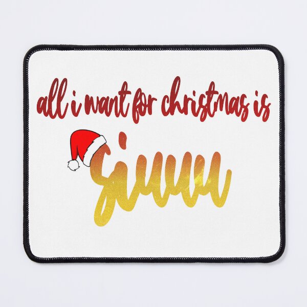 Item preview, all i want for christmas is siuuu designed and sold by rokomanto.