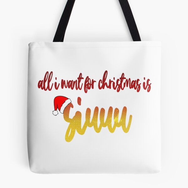 Item preview, all i want for christmas is siuuu designed and sold by rokomanto.