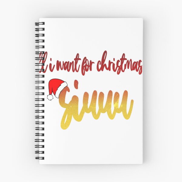 Item preview, all i want for christmas is siuuu designed and sold by rokomanto.