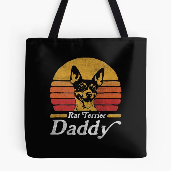 Item preview, Retro Vintage Rat Terrier Daddy designed and sold by More Cute Dogs.