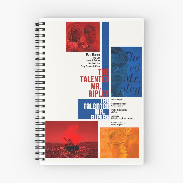 Item preview, The Talented Mr. Ripley (1999) - Movie poster design (style B) designed and sold by jackbooks.