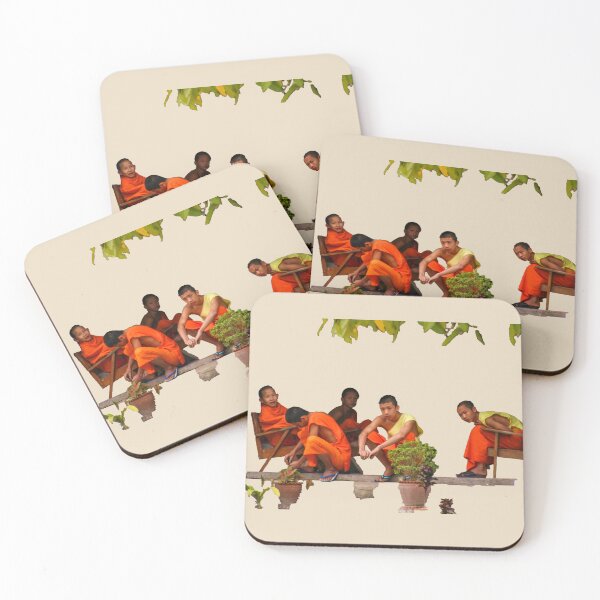 Item preview, Novice monks relaxing designed and sold by indiafrankk.