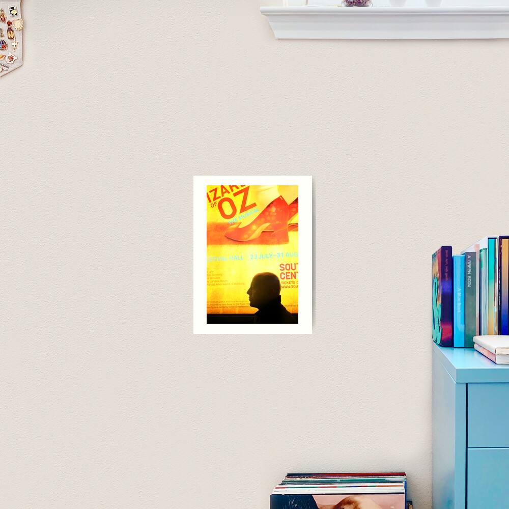 Ruby Red Slippers - Actor Eoin Whelan Art Print
