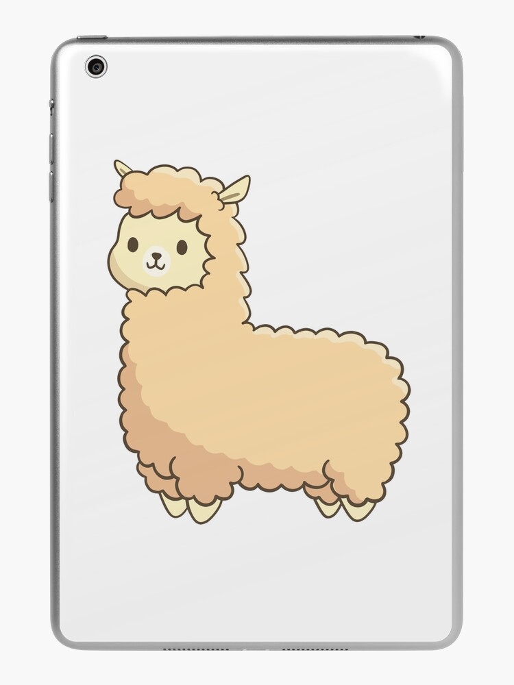 llama Sketchbook: A Cute Llama Kawaii Sketchbook for Kids / Blank Paper for  Drawing, Doodling or Learning