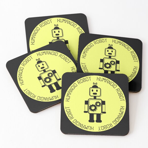 Item preview, humanoid robot,fluorescent color designed and sold by zzzozzo.