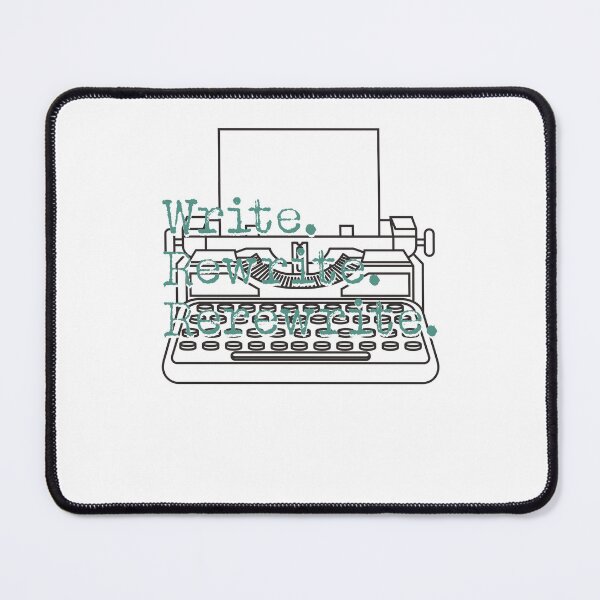 Item preview, Funny author writer write saying rewrite designed and sold by Jelisandie.