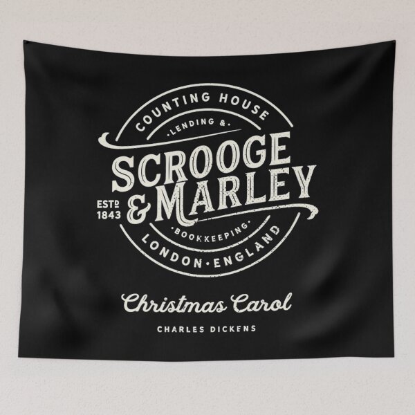 Artikelvorschau, Weihnachtslied Scrooge Marley Holiday Design entworfen und verkauft von MarkMille76.
