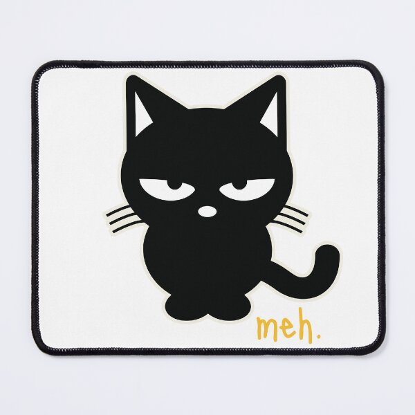 Item preview, Meh Cat. Show Some Cattitude - funny cat designed and sold by Numero14.