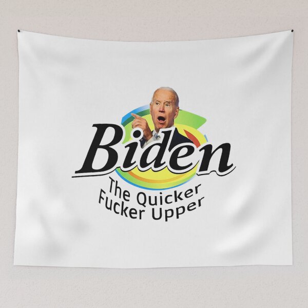 Item preview, Funny Biden The Quicker F'er Upper Women Men designed and sold by jennifer1el8527.