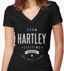 Hartley Women's Fitted V-Neck T-Shirt