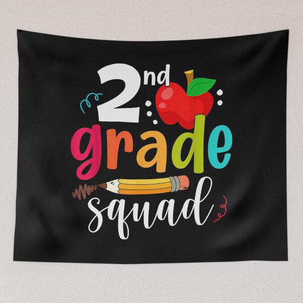 Item preview, Second Grade Squad Funny Back To School 2nd Graders Teachers designed and sold by jennifer1el8527.