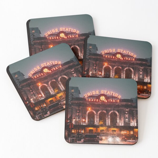 Item preview, Snow at Union Station - Watercolour Style designed and sold by WWWC2288.