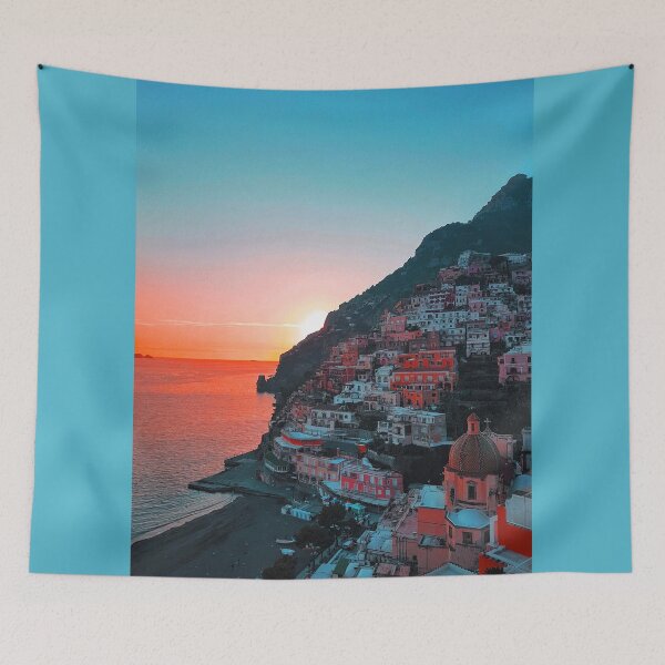 Item preview, Beautiful Italy Amalfi Coast Sunset designed and sold by Tamas Das.