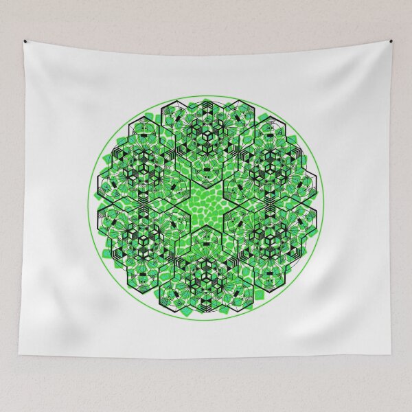 Item preview, Cube Mandala Star & CircleVisions (G) designed and sold by createVisions.
